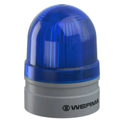Werma 260 Series Blue Flashing Light Module, 24 V, Multiple, LED Bulb, IP66 - 260.520.75 product image