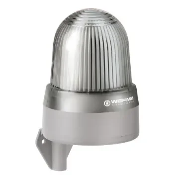 Werma 433 Series Clear Sounder Beacon, 24 V, IP65, Wall Mount, 114dB at 1 Metre - 433.400.75 product image