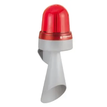 Werma 435 Series Red Horn Beacon, 24 V, IP65, Wall Mount, 114dB at 1 Metre - 435.100.75 product image