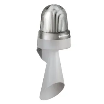 Werma 435 Series Clear Horn Beacon, 24 V, IP65, Wall Mount, 114dB at 1 Metre - 435.400.75 product image