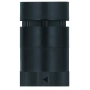 Werma KS40 Series Black Siren unit, 24 V, AC/DC, IP66, IP69K - 635.820.75 product image