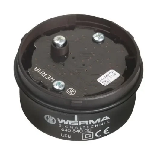 Werma KS71 Series Black Terminal Element, 5 V, DC, IP65 - 640.840.00 product image