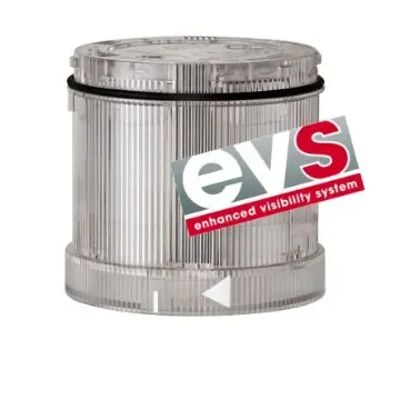 Werma KS71 Series Clear Flashing Effect Flashing Light Element, 24 V, LED Bulb, DC - 644.440.55 product image