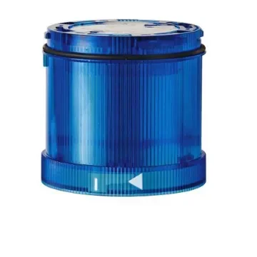 Werma KS71 Series Blue Rotating Effect Flashing Light Element, 24 V, LED Bulb, AC/DC - 644.530.75 product image