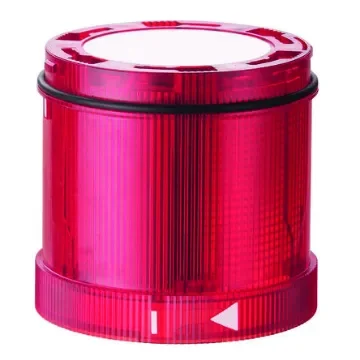 Werma KS72 Series Red EVS, Flashing Effect Flashing Light Element, 24 V, LED Bulb, DC, IP65 - 647.120.55 product image