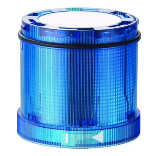 Werma KS72 Series Blue EVS, Flashing Effect Flashing Light Element, 24 V, LED Bulb, DC - 647.520.55 product image