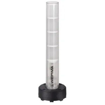 Werma CleanSIGN Series Red/Yellow Signal Tower, 24 V - 656.000.03 product image