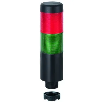Werma Kompakt 37 Series Green, Red Buzzer Andon Light Kit, 2 Lights, 12 V, Built-in Mounting - 699.220.74 product image