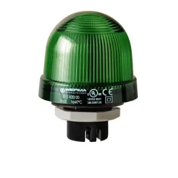 Werma 816 Series Green Continuous lighting Beacon, 230 V, Built-in Mounting, LED Bulb - 816.200.68 product image