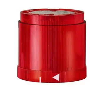 Werma KS70 Series Red Flashing Effect Flashing Light Element, 24 V, Xenon Bulb, DC - 842.110.55 product image