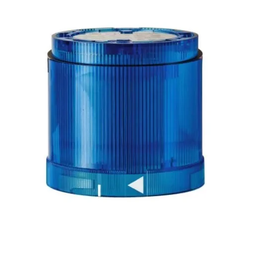 Werma KS70 Series Blue Blinking Effect Flashing Light Element, 115 V, LED Bulb, AC - 843.510.67 product image