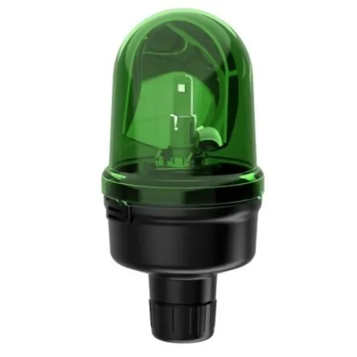 Werma 885 Series Green Rotating Beacon, 24 V, Base Mount, LED Bulb - 885.240.75 product image