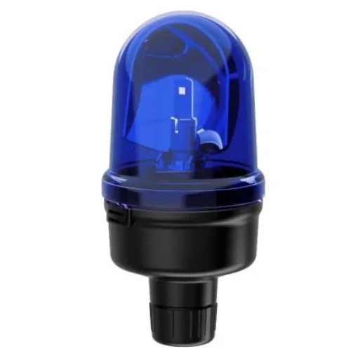 Werma 885 Series Blue Rotating Beacon, 24 V, Base Mount, LED Bulb - 885.540.75 product image