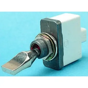 APEM Toggle Switch, Panel Mount, On-Off-On, SPST, Screw Terminal - 3539-003N00 product image