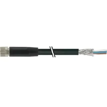 Baumer Straight Female M8 to Unterminated Sensor Actuator Cable, 5m - CAM8.A4-11232565 product image
