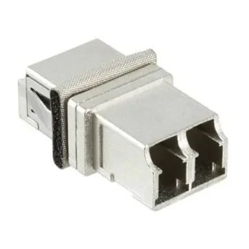 Molex 1061152100 LC Multimode, Single Mode Duplex Fibre Optic Adapter product image