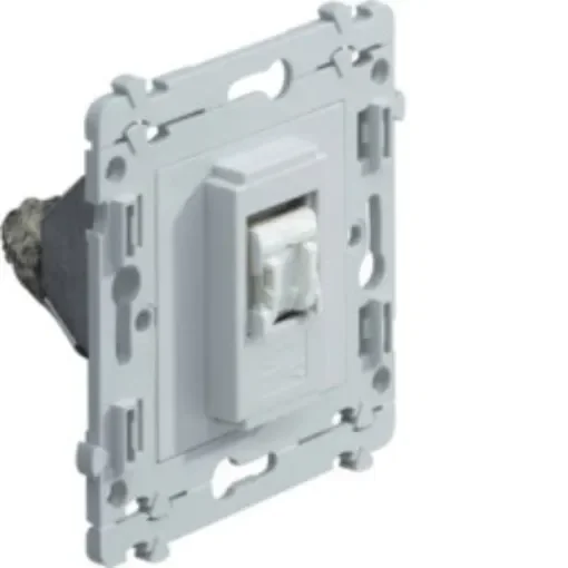 Hager Male Ethernet Connector, Wall Mount, Cat6 1 Port - WK226 product image