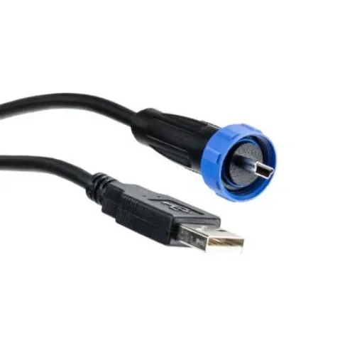 Bulgin USB 2.0, Male Mini USB B to Male USB A, 2m - PX0441/2M00 product image