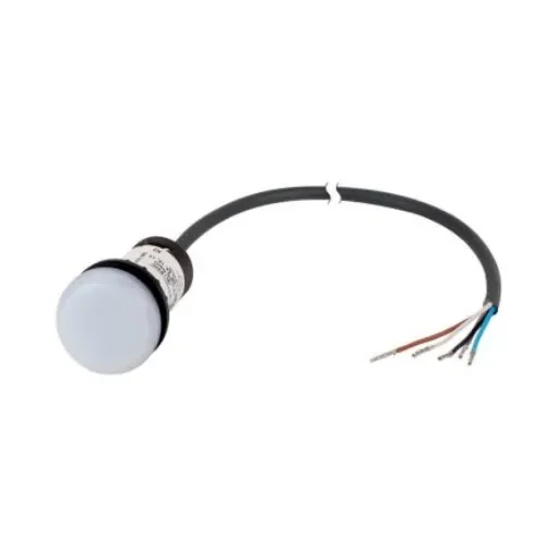 Eaton, Panel Mount Blue, Green, Red, White, Yellow LED Indicator, 22.5mm Cutout, Round - 197574 C22-L-RGBYW-24-P72 product image