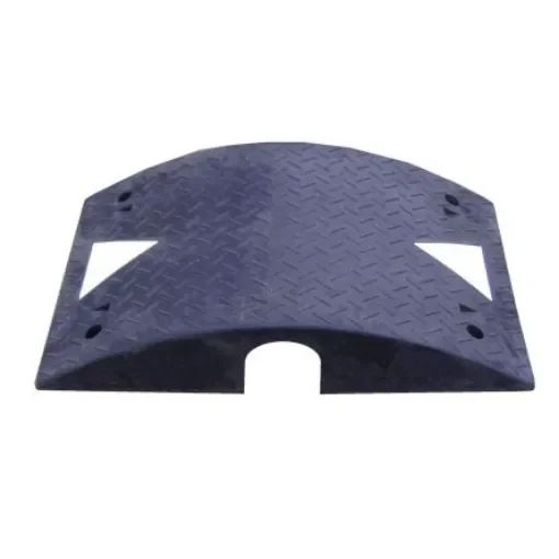 RS PRO 800mm Black/White Cable Cover in Rubber, 120mm Inside dia. - 2522789 product image