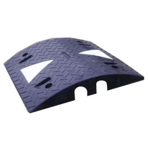 RS PRO 500mm Black/White Cable Cover in Rubber, 50mm Inside dia. - 2522794 product image