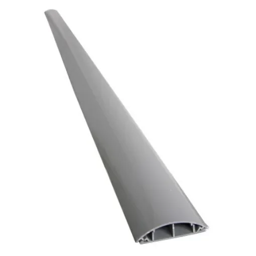 RS PRO 2m Grey Cable Cover in PVC, 17 x 10mm Inside dia. - 2522801 product image
