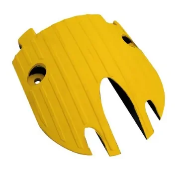 RS PRO 210mm Yellow Cable Cover in Rubber, 1 x 45mm Inside dia. - 2522813 product image