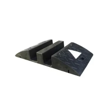 RS PRO 1m Black/White Cable Cover in Rubber, 135 x 120mm Inside dia. - 2522817 product image