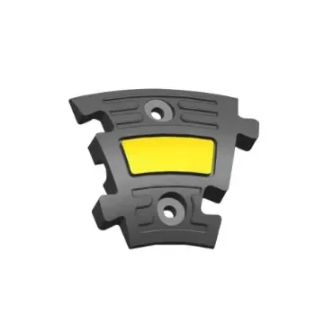 RS PRO 150mm Black/Yellow Cable Cover in Rubber, 20mm Inside dia. - 2522824 product image