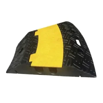 RS PRO Black/Yellow Cable Cover in Rubber, 35mm Inside dia. - 2522825 product image