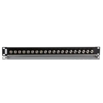 BNC 20 Port Loaded Rack Patch Panel, 1U Rack Height - 2522983 product image