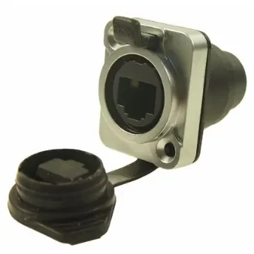 RS PRO Socket RJ45 Connector, Feed Through, Cat5e Straight - 2522987 product image