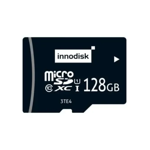 InnoDisk 128 GB Industrial MicroSD Micro SD Card, Class 10, UHS-1 - DESDM-A28S06GW1SL product image
