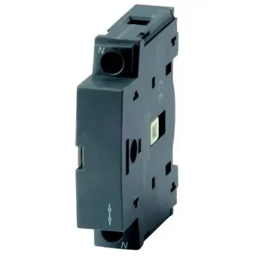 Socomec 1P Pole DIN Rail Switch Disconnector - 100A Maximum Current, 45kW Power Rating, IP20 - 22005011 product image