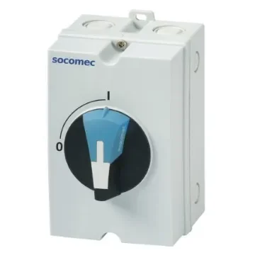 Socomec 3P Pole Wall Mount Switch Disconnector - 40A Maximum Current, IP65 - 22153304 product image