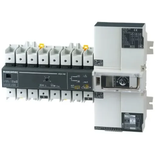 Socomec 4P Pole DIN Rail Switch Disconnector - 125A Maximum Current - 93444012 product image