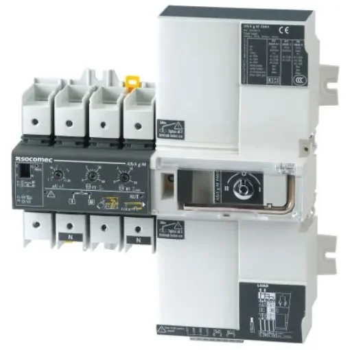 Socomec 2P Pole DIN Rail Switch Disconnector - 100A Maximum Current - 93532010 product image