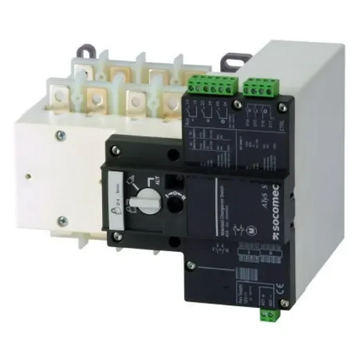 Socomec 4P Pole DIN Rail Switch Disconnector - 40A Maximum Current - 95034004 product image
