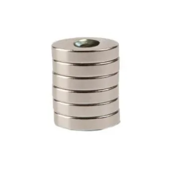 RS PRO Disc Magnet 20mm Screw Steel, 40N Pull - 2523788 product image