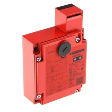 Telemecanique Sensors XCS-E Series Solenoid Interlock Switch, Power to Lock, 24V ac/dc, 2NO/1NC, Actuator Included - XCSE5511 product image