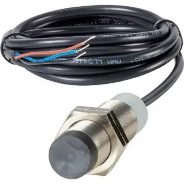 Inductive Threaded Barrel Inductive Proximity Sensor, M18, 12 mm Detection, NPN NO, 30 V - 197727 E57G-18UNN12-C2 product image