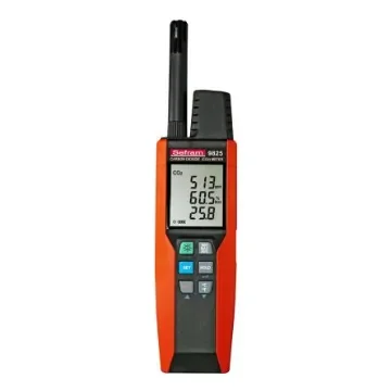 Sefram CO2 Probe, +60°C Max, 100%RH Max, Battery-Powered - SEFRAM9825 product image
