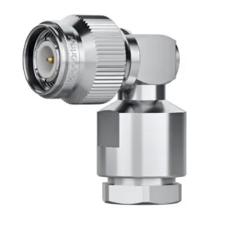 Telegartner Plug Cable Mount TNC Connector, Solder Termination, Angle Body - J01010A0071 product image