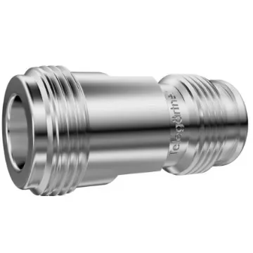 Telegartner Female to Female Circular Coaxial Connector, Straight Body - J01027A0033 product image
