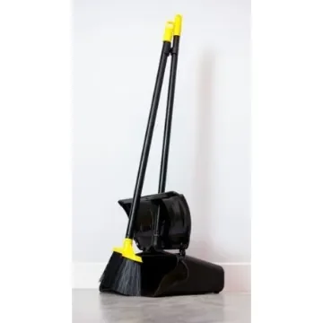 Bulldozer Black, Yellow Dustpan & Brush with brush included - HQ.HDLPB.SET product image
