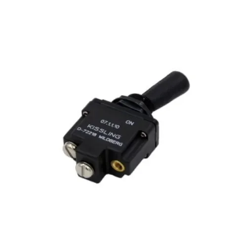 TE Connectivity Toggle Switch, Through Hole Mount, On-Off, SPST, Threaded Connector Terminal - 07-1-1-10 product image
