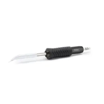 Weller RTUS 008 C X MS 0.8 mm Bent Conical Soldering Iron Tip for use with WXUPS-MS (Smart) Soldering Iron - T0050112599 product image