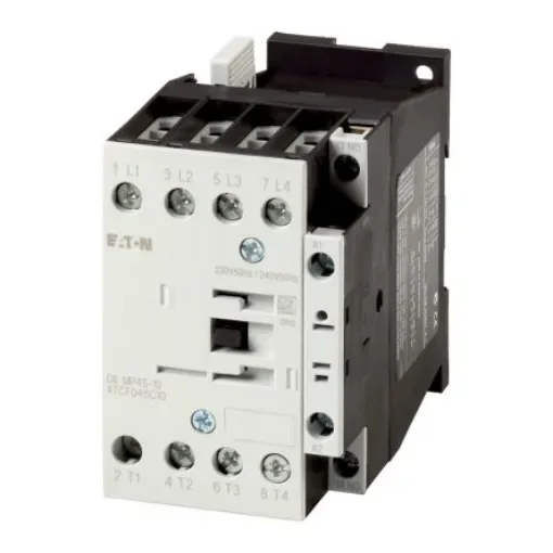 DILMP Eaton Moeller Series Contactor, 440 V Coil, 4-Pole, 20 A, 16 kW, 690 V - 199987 DILMP45-01(RDC12) product image