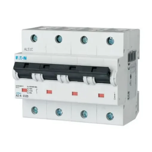 xEffect MCB, 4P, 20A Curve C, 400V AC, 60V DC, 25 kA Breaking Capacity - 211772 AZ-4-C20 product image