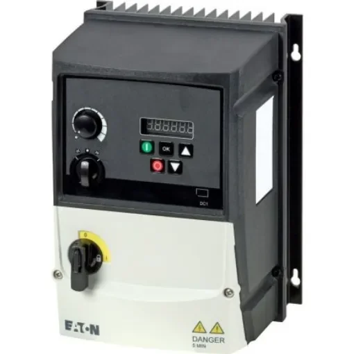 Inverter Drive, 1.1 kW, 1 Phase, 230 V ac, 10.5 A, DC1 Series - 199392 DC1-S2011FB-A6SOE1 product image